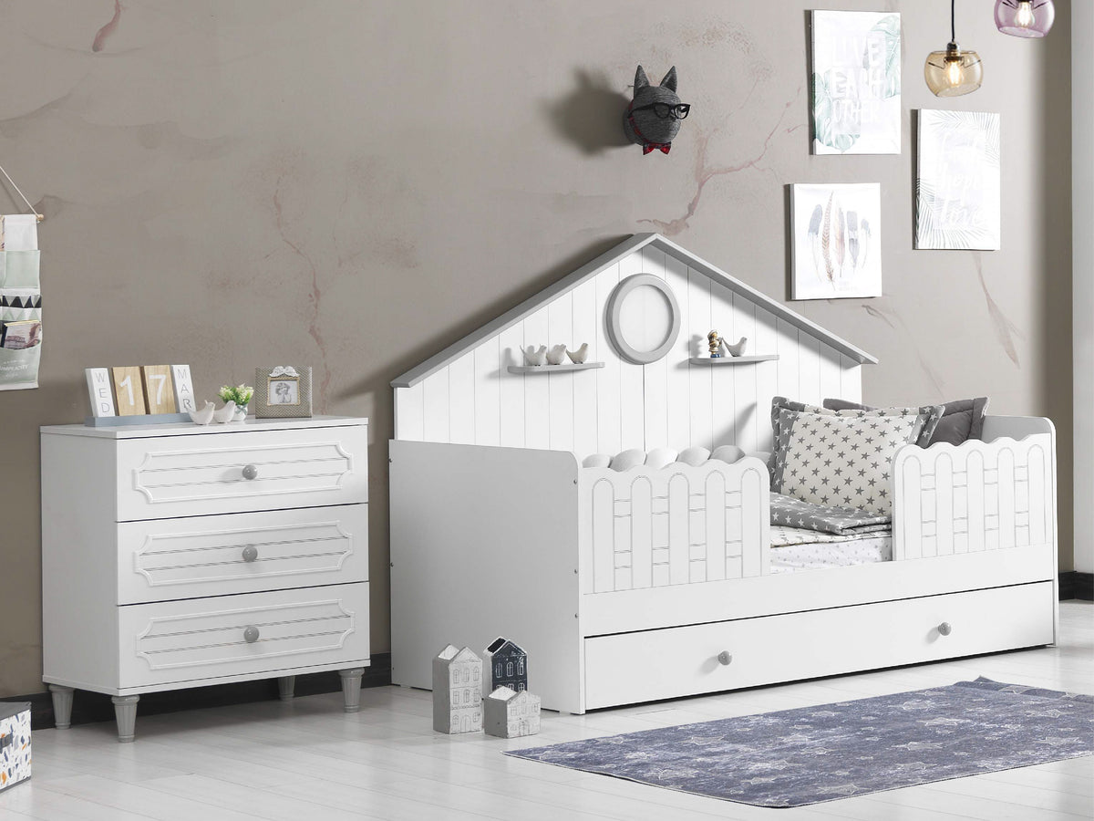 Alvin Bebek Odası Gri