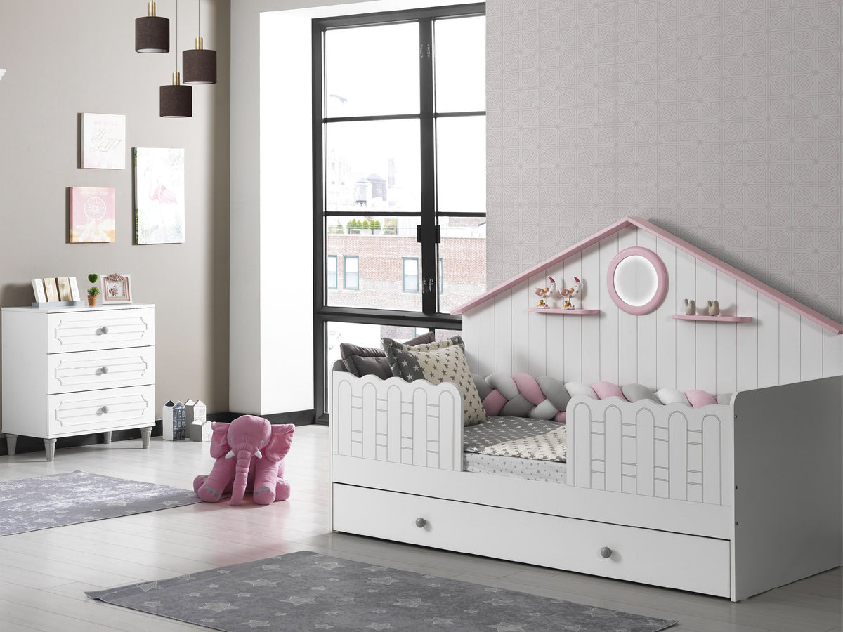 Alvin Bebek Odası Pembe