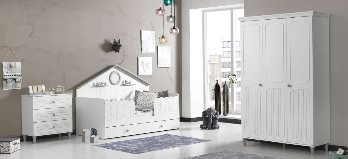 Alvin Bebek Odası Gri