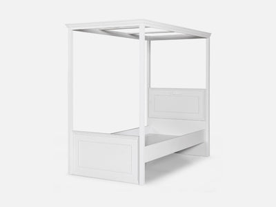 Angel Mega Cibinlik Karyolası 100x200 Mat Beyaz D.y.