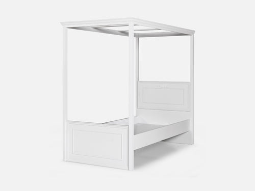 Angel Mega Cibinlik Karyolası 100x200 Mat Beyaz D.y.