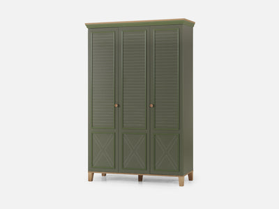 New Atlas 3 Kapaklı Dolap Çam Yeşil