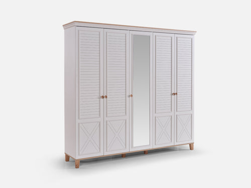 New Atlas 5 Kapaklı Dolap Mat Aytaşı