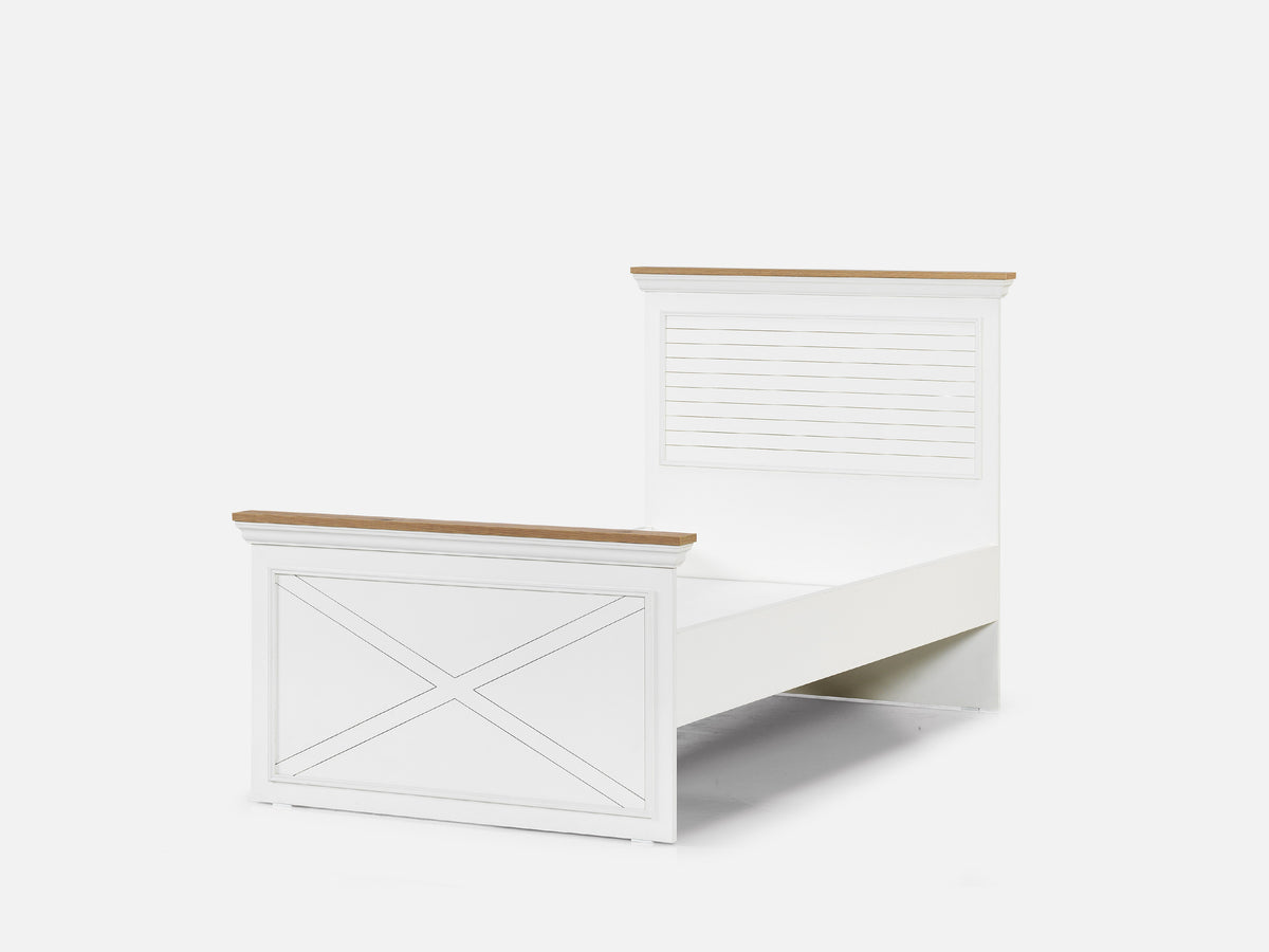 New Atlas Başlıklı Karyola 120x200 Mat Aytaşı