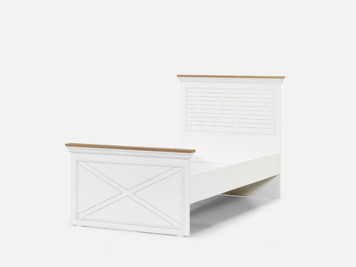 New Atlas Başlıklı Karyola 120x200 Mat Aytaşı