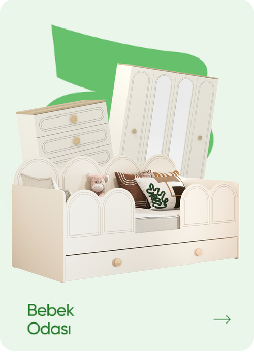 Bebek odası takımları ve modelleri Palmera Bebek Odasında