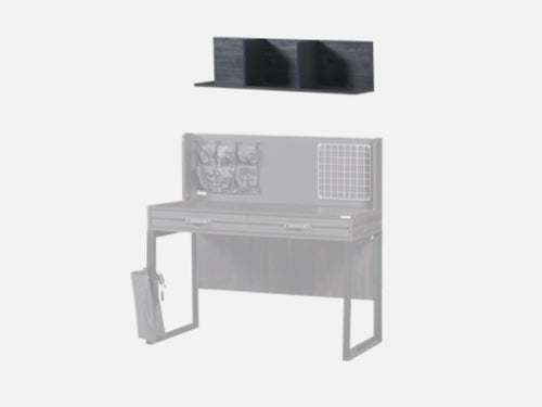 Dark Çalışma Masası Üst Modül Antrasit