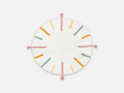 Playful Halı Yuvarlak 120cm Renkli