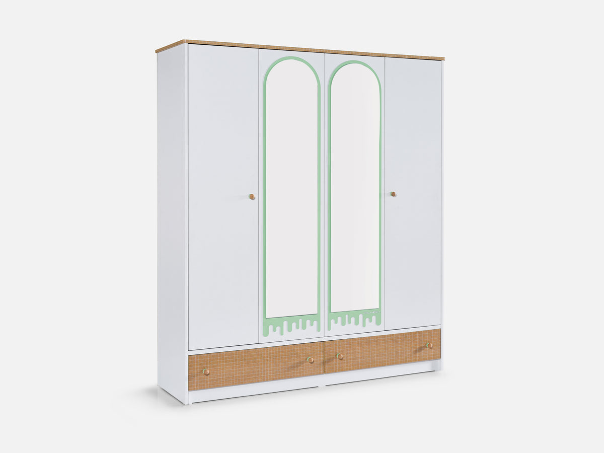 Jolly 4 Kapaklı Dolap