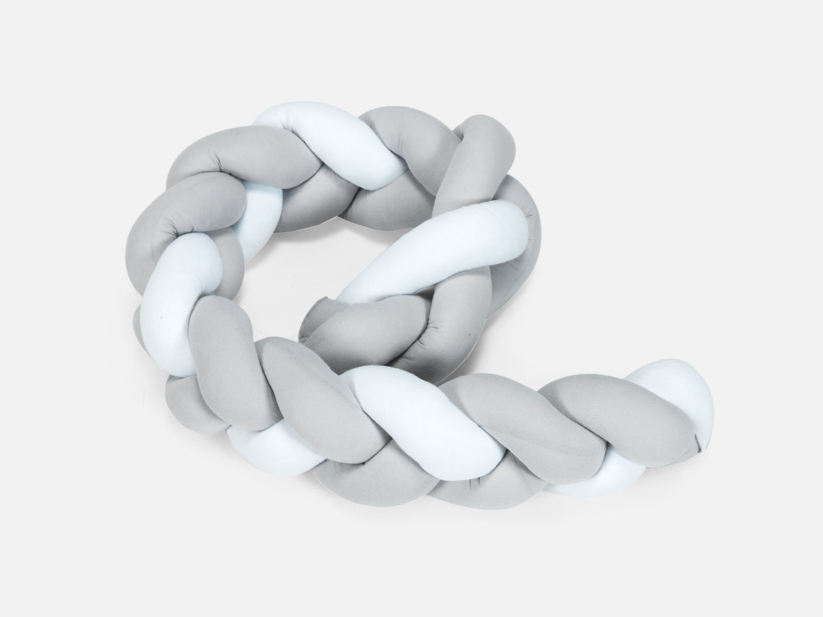 Alvin Örgü Gri-Beyaz