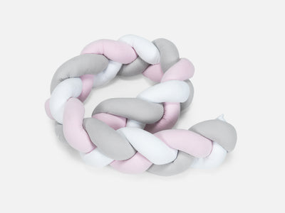 Alvin Örgü Pembe-Gri-Beyaz