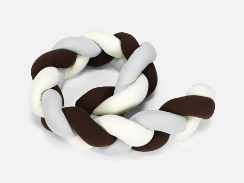 Atlas & Oscar Örgü Kahve-Krem-Gri