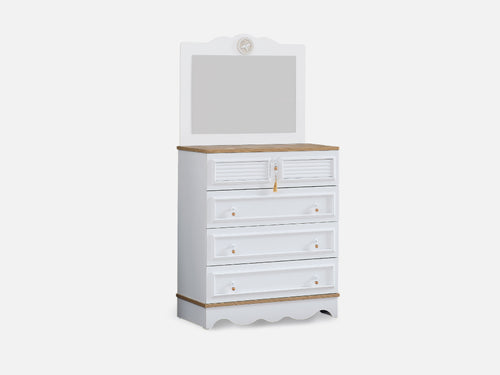 Luna Şifonyer 4 Çekmeceli Cappuccino