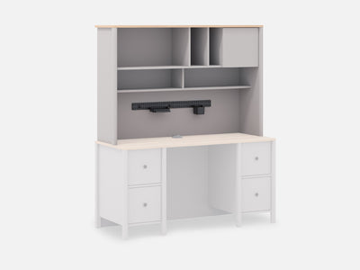 Lagom Çalışma Masası Üst Modül Kapaklı Geniş