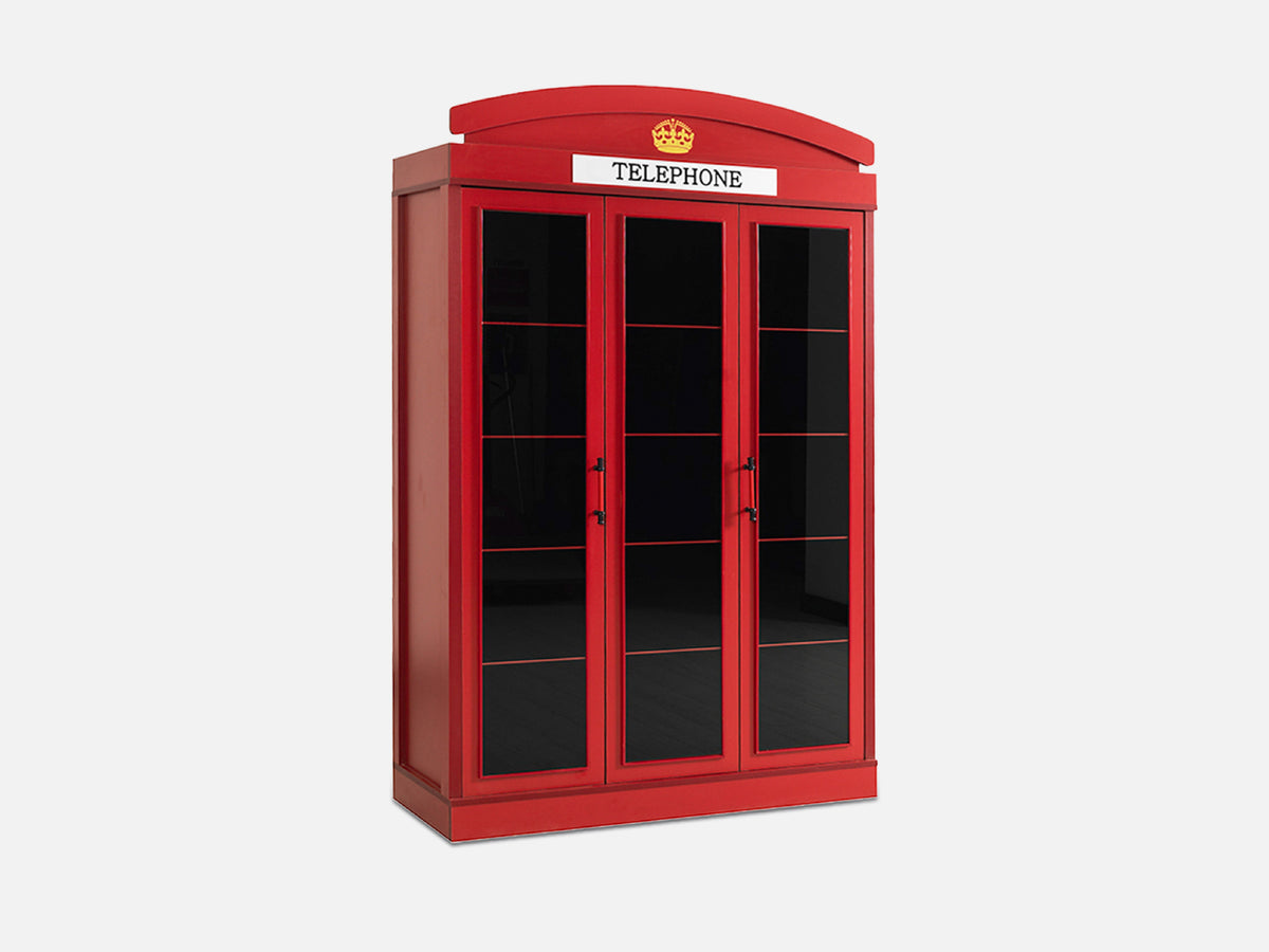 London 3 Kapaklı Dolap Elma Şekeri