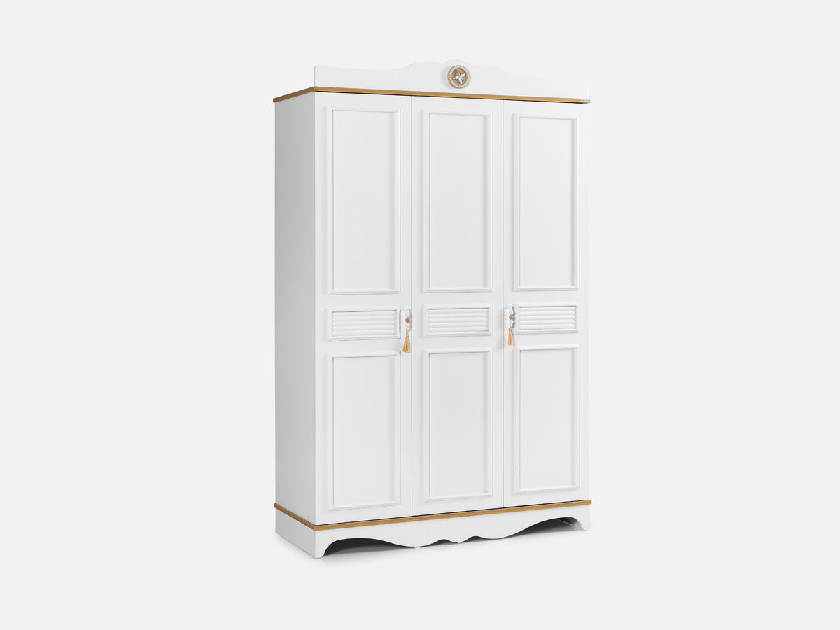 Luna 3 Kapaklı Dolap Cappuccino