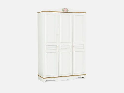 Luna 3 Kapaklı Dolap Pudra