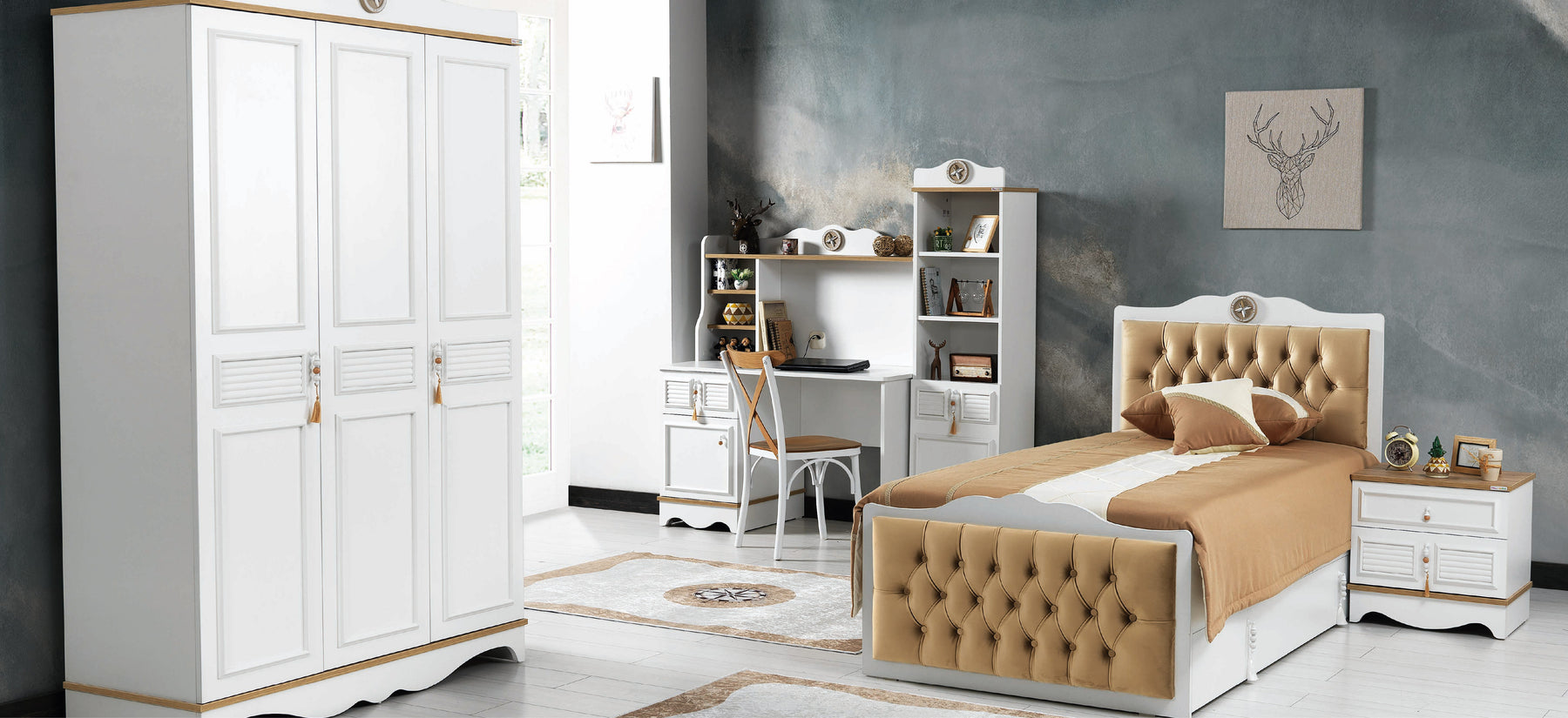 Luna Genç Odası Cappuccino