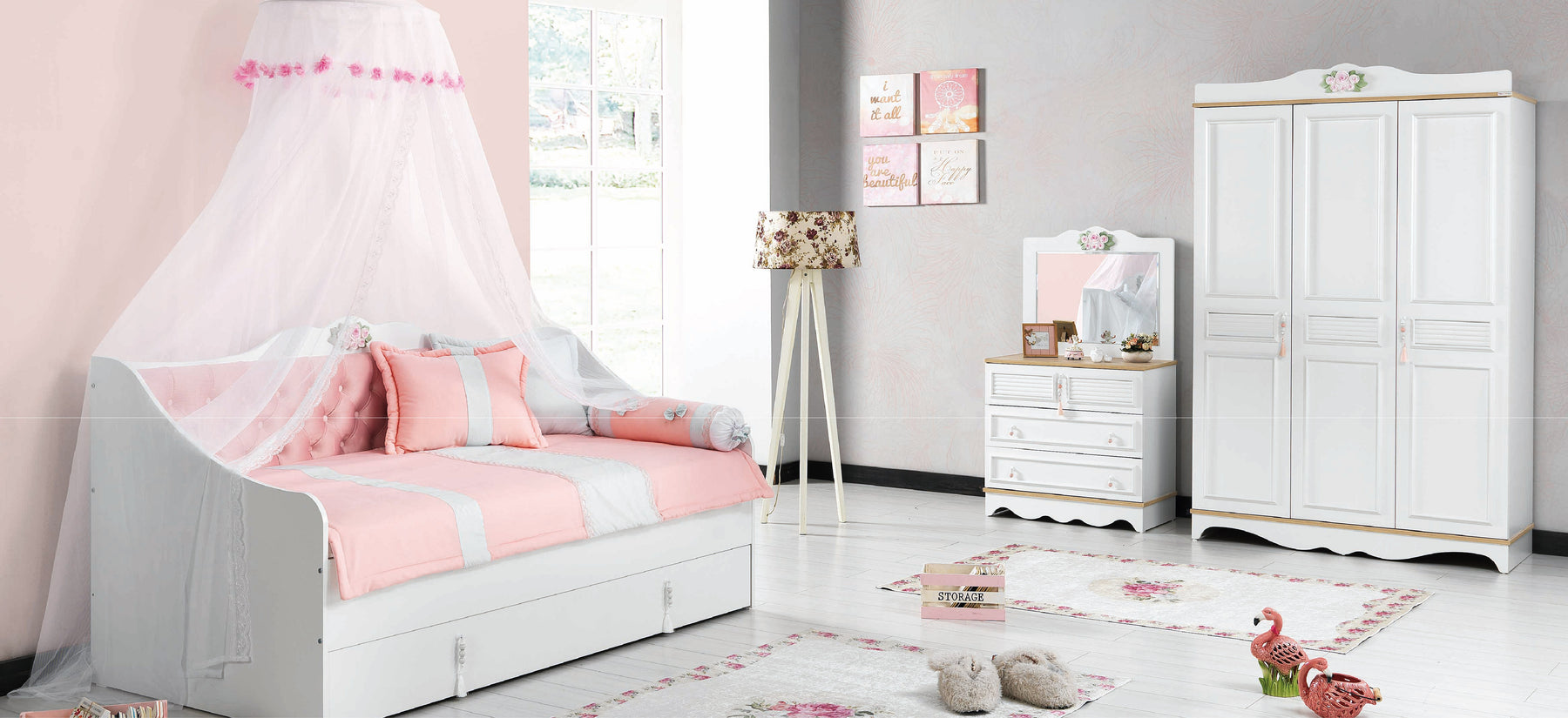 Luna Bebek Odası Pudra