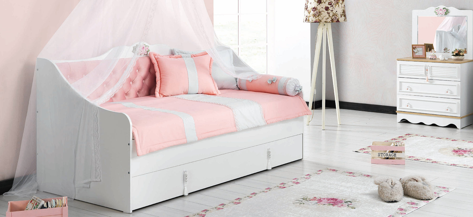 Luna Bebek Odası Pudra