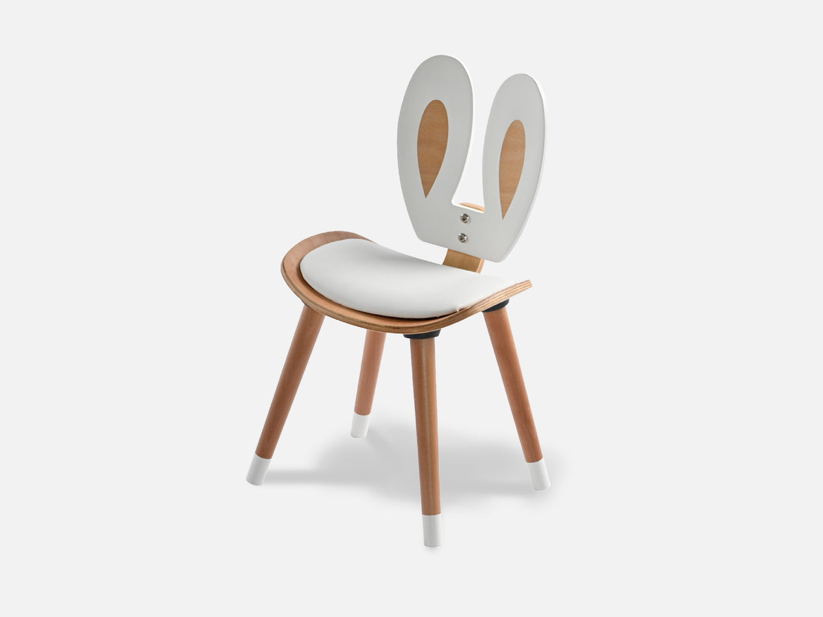 Natura Tavşan Sandalye Beyaz