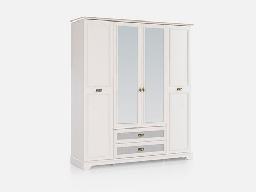 Odessa 4 Kapaklı Dolap