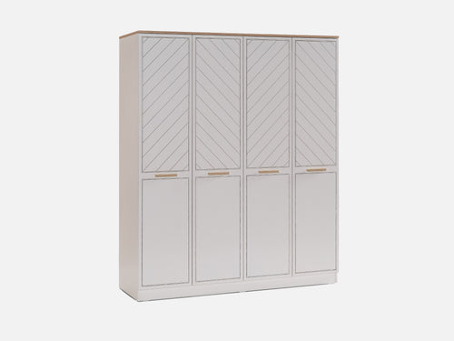 Oscar 4 Kapaklı Dolap