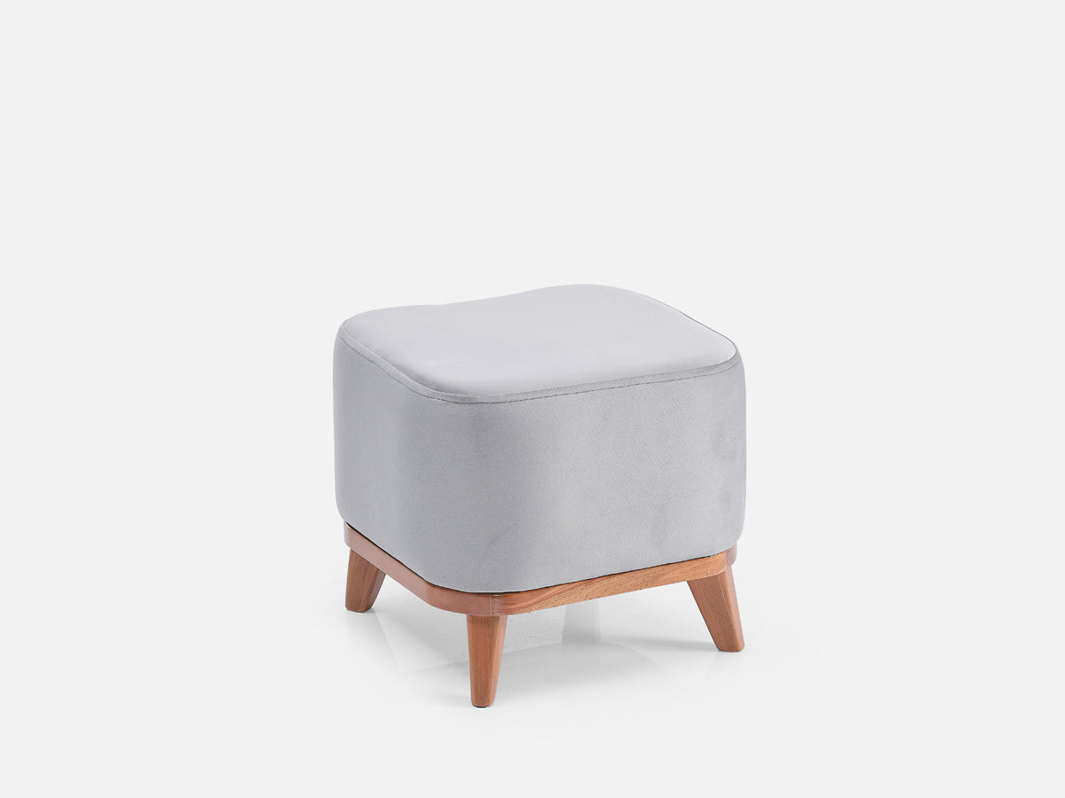 Lapin Dinlenme Puf Gri