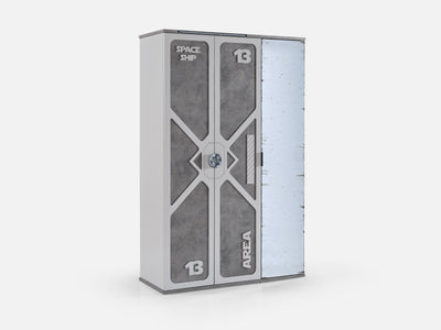 Space 3 Kapaklı Dolap