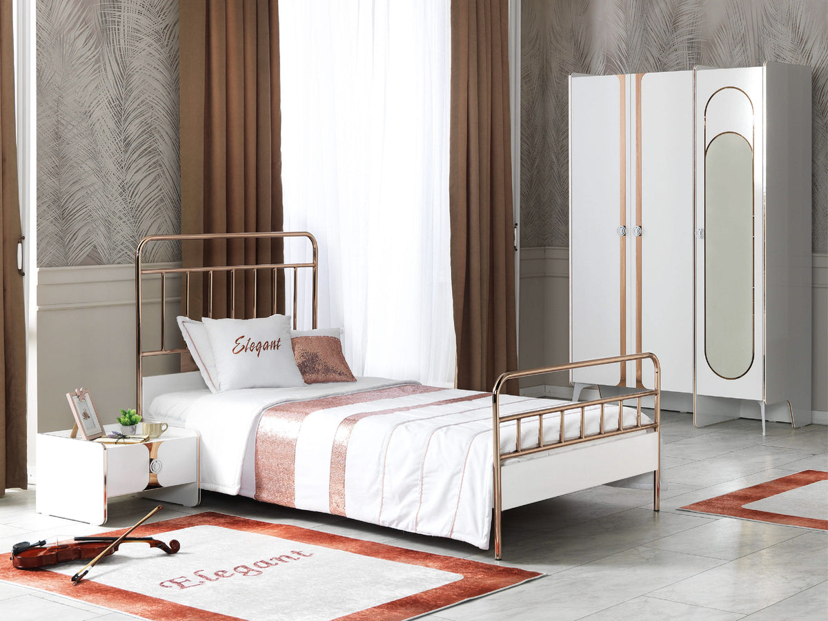 Elegant Genç Odası Takımı Kampanyalı Tam Set 7 Parça